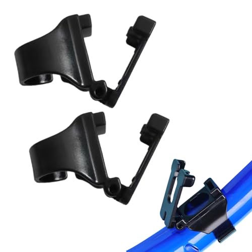 2 Pack Snorkel Clip Universal Plastic 25mm Snorkel Holder Snorkel Retainer Air Tube Keeper for Scuba Diving Snorkeling Equipment