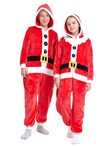 Santa Clause Onesie Kids Christmas Onesie Toddler Family Pajamas 234T