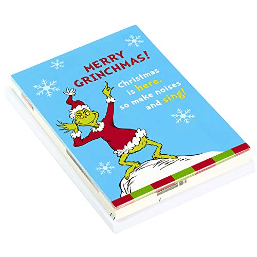 Hallmark Image Arts Boxed Christmas Cards Assortment, Classic Grinch (4 Designs, 24 Christmas Cards With Envelopes) #TOP2