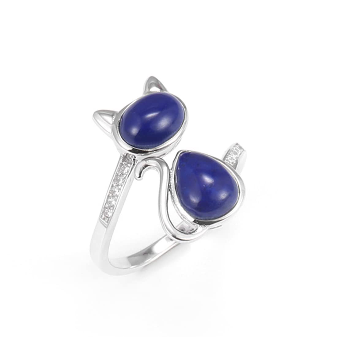 Bague pour femme en argent s925 et zircon hixswnu