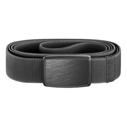 Image of Groove Life Groove Belt Low Profile Magnetic Stretch Belt for Men | Slim Low-Profile, Design, Quick-Snap Magnetic Buckle, Stretch Webbing, Fits Most Belt Loops, Built for Everyday Wear