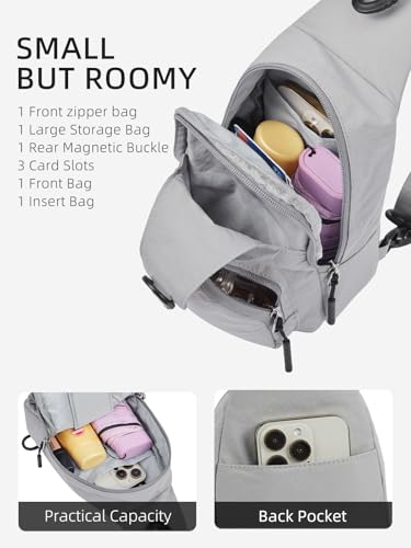 Riñonera pequeña de nailon ideal para viajes activos y paseos cómodos por la ciudad 3