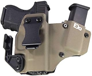 Fierce Defender IWB Kydex Holster Compatible with Glock 26 27 +1 Series W/Claw -Made in USA- (Flat Dark Earth)