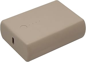 Cheero Pocheri CHE-125 10,000 mAh Power Bank, Japanese Manufacturer, Simultaneous Charging, PD18W, Rapid Charging, PSE Certified, USB-C USB-A, Smartphone, Smartphone Charger, Earphone Charging