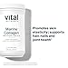 Vital Nutrients Marine Collagen Powder Unflavored | Hair, Skin, Nails, & Joint Support* | Type I & III Collagen Powder Supplement from Wild-Caught Fish | Gluten, Dairy, Soy Free | 300 Grams