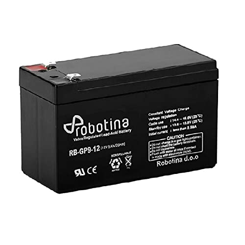 Robotina RB-GP9-12 Lead Acid Battery (AGM) 9Ah 12V