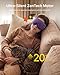 RENPHO & Headspace Eye Massager with Heat, FSA Eligible HSA, Mothers Day Birthday Gifts for Women Her, Ultra-Quiet Eye Massager with Meditation Music, Lightweight Migraine Relief Eye Mask Eyeris Zen