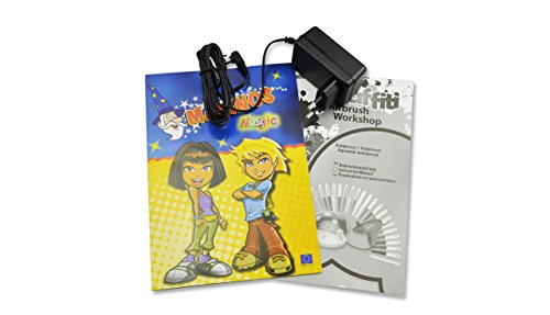 Blopens airbrush compresseur MALINOS pour animer les ateliers dessins du mercredi