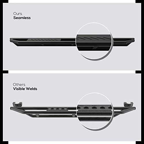 Estribos laterales en acero inoxidable para Jeep Liberty 2008-2013 miniatura 5