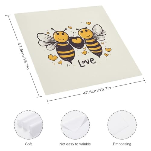 Servilletas de Tela Reutilizables Cuadradas 6 Piezas miniatura 2