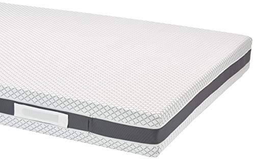 AmazonBasics 2in1 Mattress, medium firm (H3) & firm (H4) with Hybrid foam core - 180x200 cm