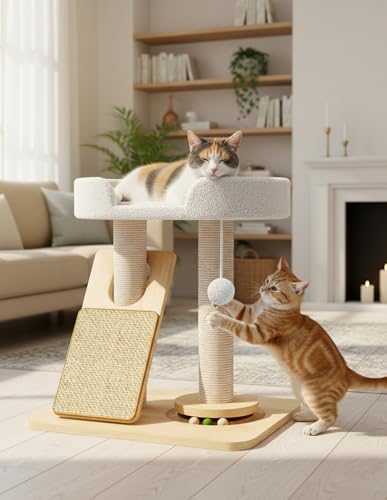 Simcat Árbol para Gatos Interior Grande con Rascador miniatura 7