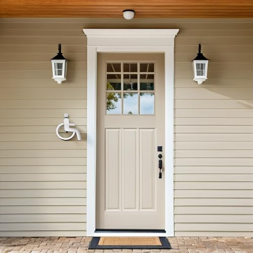 Panneau de toilettes pour personnes handicapées Baluue : solution adhésive durable