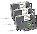 Produktbild Yellow Yeti 3 Schriftbander TZe-231 TZ-231 schwarz auf weiß 12mm x 8m Etikettenbänd kompatibel für P-Touch PT-1000 PT-H100 PT-D210VP PT-D400 PT-D600VP PT-P700 PT-P750W CUBE Etikettendrucker