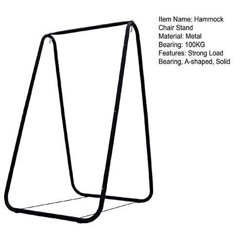 Hammock Chair Stand A-Shaped Swing Stand Suitable for Most Hanging Chair Heavy Duty Hammock Stand for Yard Patio Porch Backyard Indoor Outdoor