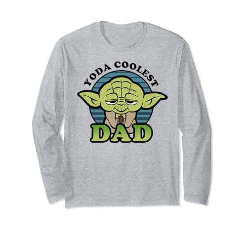 T-shirt Star Wars Yoda Coolest Dad le cadeau de fête des pères idéal en coton