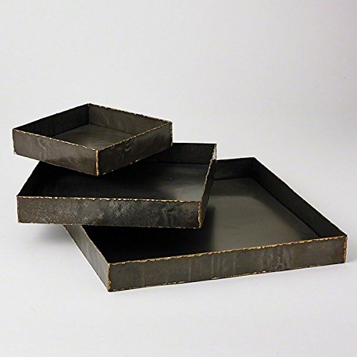 Studio A Laforge Tray-Braised Brass-Lg, 7.90279