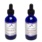 HoneyCombs Liquid Vitamin K1-1 Fl Oz + Vitamin B6 Drops 1 Fl Oz.