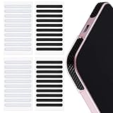 40 Pcs Phone Grip Tape Rubber Non Slip Side Sticker Adhesive Grippy Bumper Frame Stickers Waterproof Pre-Cut...