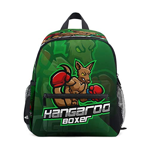 Canguro Caja Verde Mochila para Preescolar Niñas Niños Toddler Kids Estudiante Mochilas para Infantiles 1-6 Años