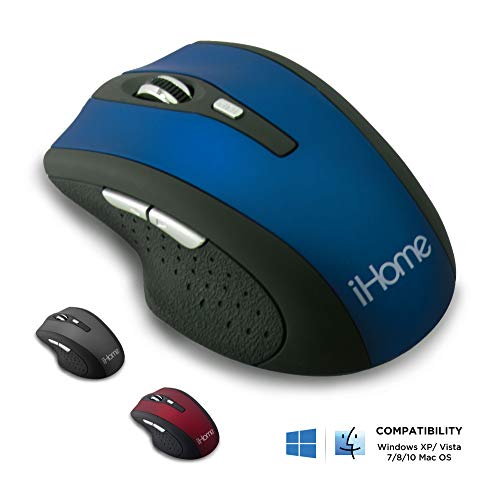 iHome - Precision Wireless Desktop Mouse (Blue)