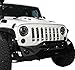 Hooke Road US Flag Grill Insert Mesh Grille Screen Bug Deflector Compatible with Jeep JK Wrangler 2007-2018