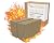 Girtech Insa-2 Insulating Fire Bricks - 2370F Pack of 2 - for Forge,Kiln, Fireplace, Wood Stove - Extra Low Thermal Conductivity, Heat Insulation, Durable and Lightweight - Industrial/DIY Projects