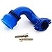 Traxxas Nitro 4-Tec 3.3 BLUE ANODIZED ALUMINUM EXHAUST PIPE HEADER & COUPLER