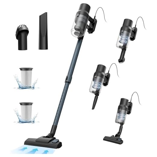 SINCHEREU 6-in-1 Corded Handheld Stick Vacuum Cleaner
