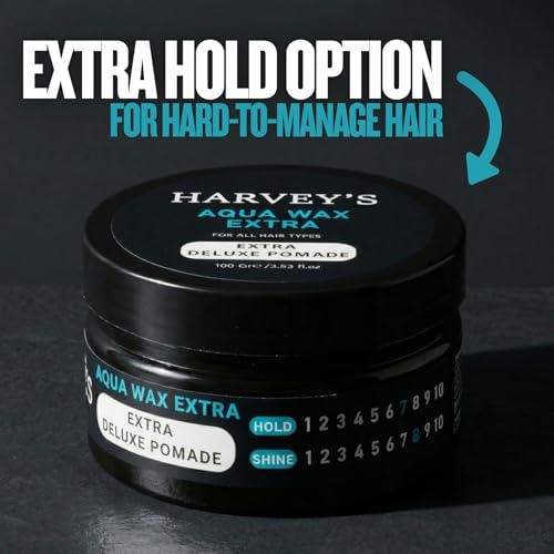 Harvey's Aqua Wax Deluxe Pomada para Cabello 100g miniatura 6