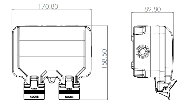 RCD Switched Socket - Type A, Black - Image 2
