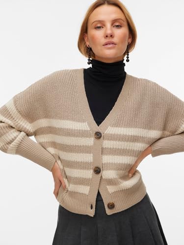 VERO MODA Female Strickjacke VMLEA Strickjacke 5