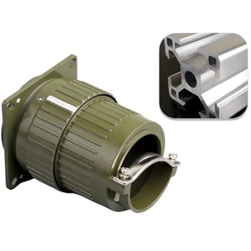 Conector Aviation Y28M 28mm Plug Socket 4-37 Pines miniatura 7