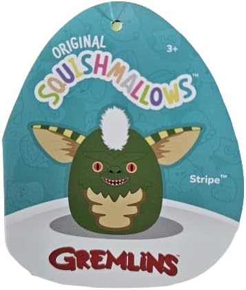 Squishmallows Stripe The Gremlins 7 Inch Plush - Collectible Soft & Squishy Stuffed Animal Toy Halloween