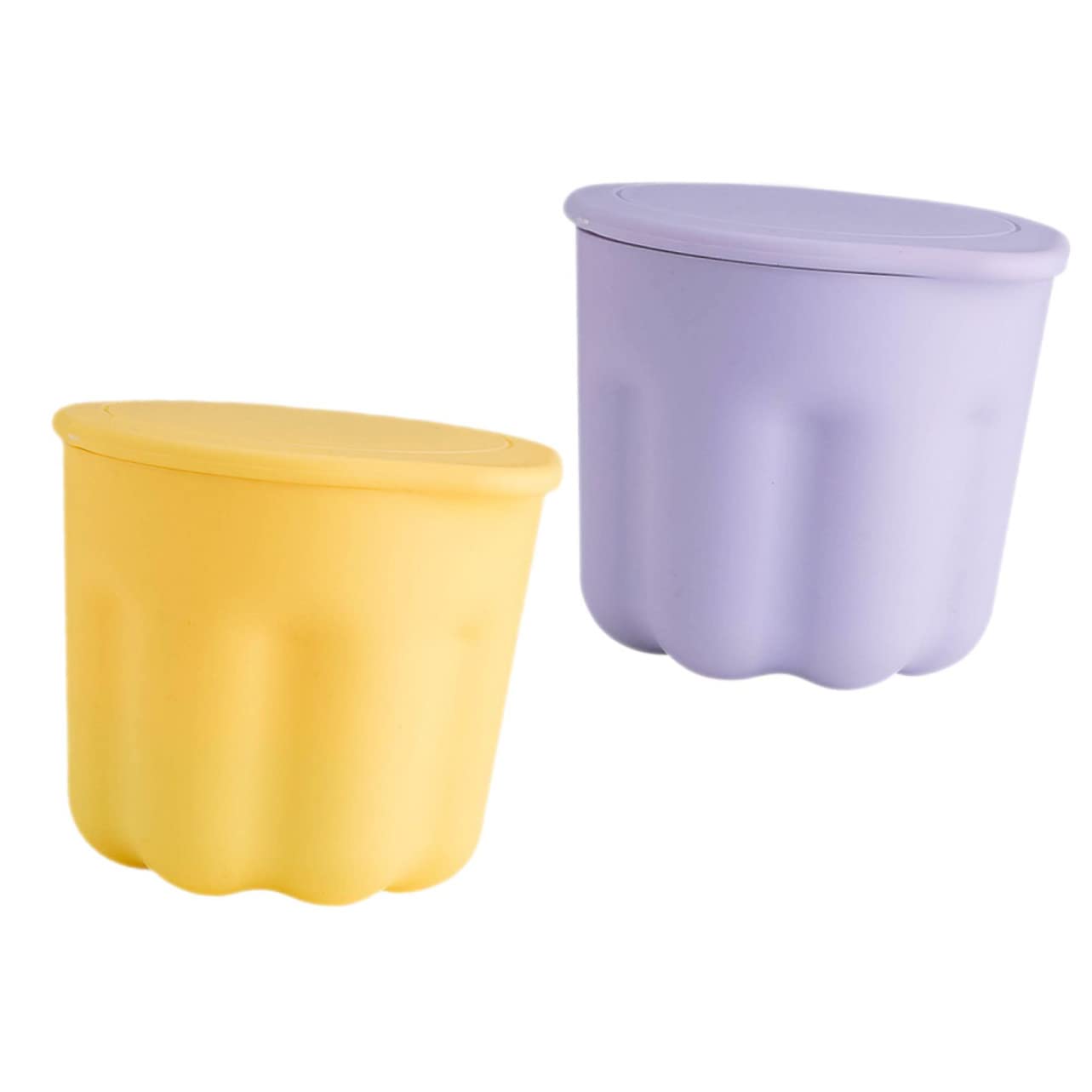 CIYODO Makeup Brush Cleaning Bowl Kit 2 Pack Brush Cleaner Beauty Tool Cleaner