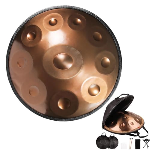 ORANGES Steel Drum 10 notas Handpan 432Hz miniatura 1