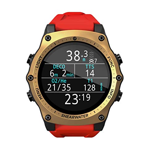 Shearwater Research Limited Edition Teric Wrist Dive Computer (Gold)