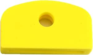 12 Embouts De Clé Large Boucle Pour Serrures Mortice & Yale - Plastique, Multicolores, Identification Facile