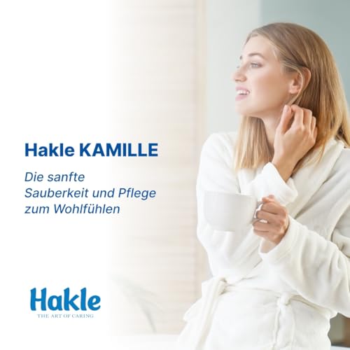 Toilettenpapier 3-lagig Hakle mit Kamille, 48 Rollen