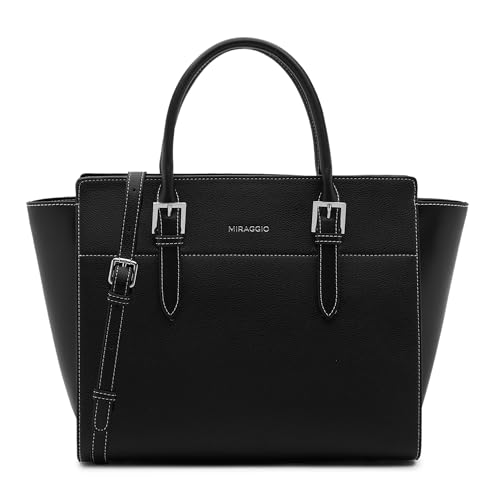 Image of Miraggio Agatha Top Handle Satchel Bag | Women Handbag | Handbags For Women Office Travel