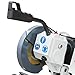 KAKA INDUSTRIAL Manual Cold Saw, 9-Inch Heavy-Duty Metal Cutting Chop Saw, Industrial-Grade High-Speed Steel Blade, Durable Double Clamping Vice, Miter Saw CS-9