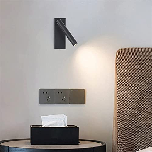 Luces de cabecera LED y luz de pared moderna ajustable para interiores 4