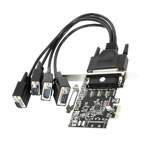 Tarjeta PCI Express de 4 puertos para solucionar la falta de espacio de conexión en el PC
