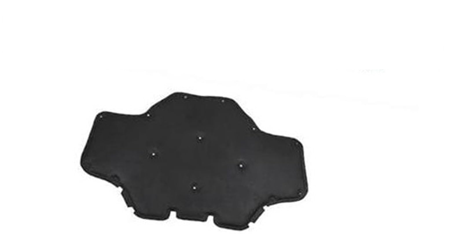 Copertura insonorizzante in cotone for cofano motore auto, isolamento acustico e termico, for BMW, X3 G01 X4 G02 2018 2019 2020 2021 2022 tappetino riscaldante per vano motore(Black 1)
