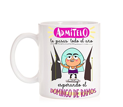 MardeTé Taza Admítelo te pasas Todo el año Esperando el Domingo