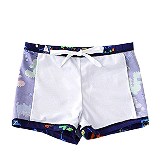 G-Kids Kleinkinder Jungen Bademode Badeanzug Schwimmbekleidung Uv-Schutz Dinosaurier Bade-Set Kurz Tops+Badehose mit Hut - Image 4