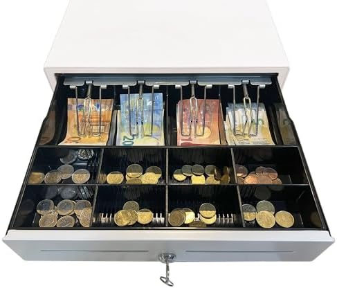 Cajón Portamonedas Caja Registradora - Apertura Automática RJ11 o...