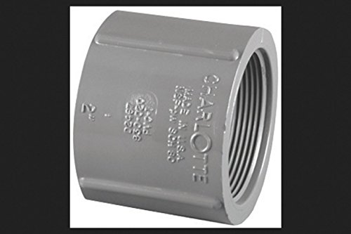 CHARLOTTE PIPE & FOUNDRY PVC 08102 1600HA 1-1/4Sch80 FPTxFPT Coup