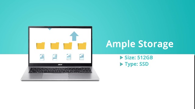 acer Aspire 3 (Intel Core i3 1215U Processor/ 8GB/ 512 GB SSD