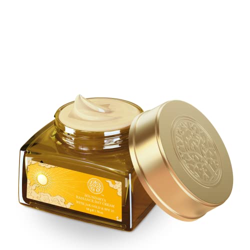 Forest Essentials Soundarya Radiance Cream With 24K Gold, 50G #TOP1
